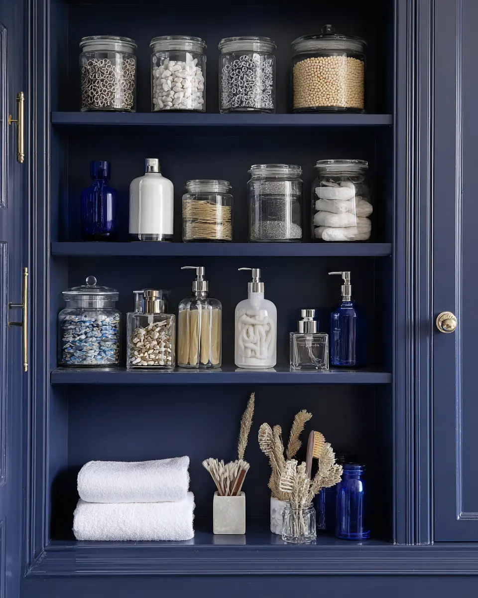 Navy Bathroom Decor Ideas