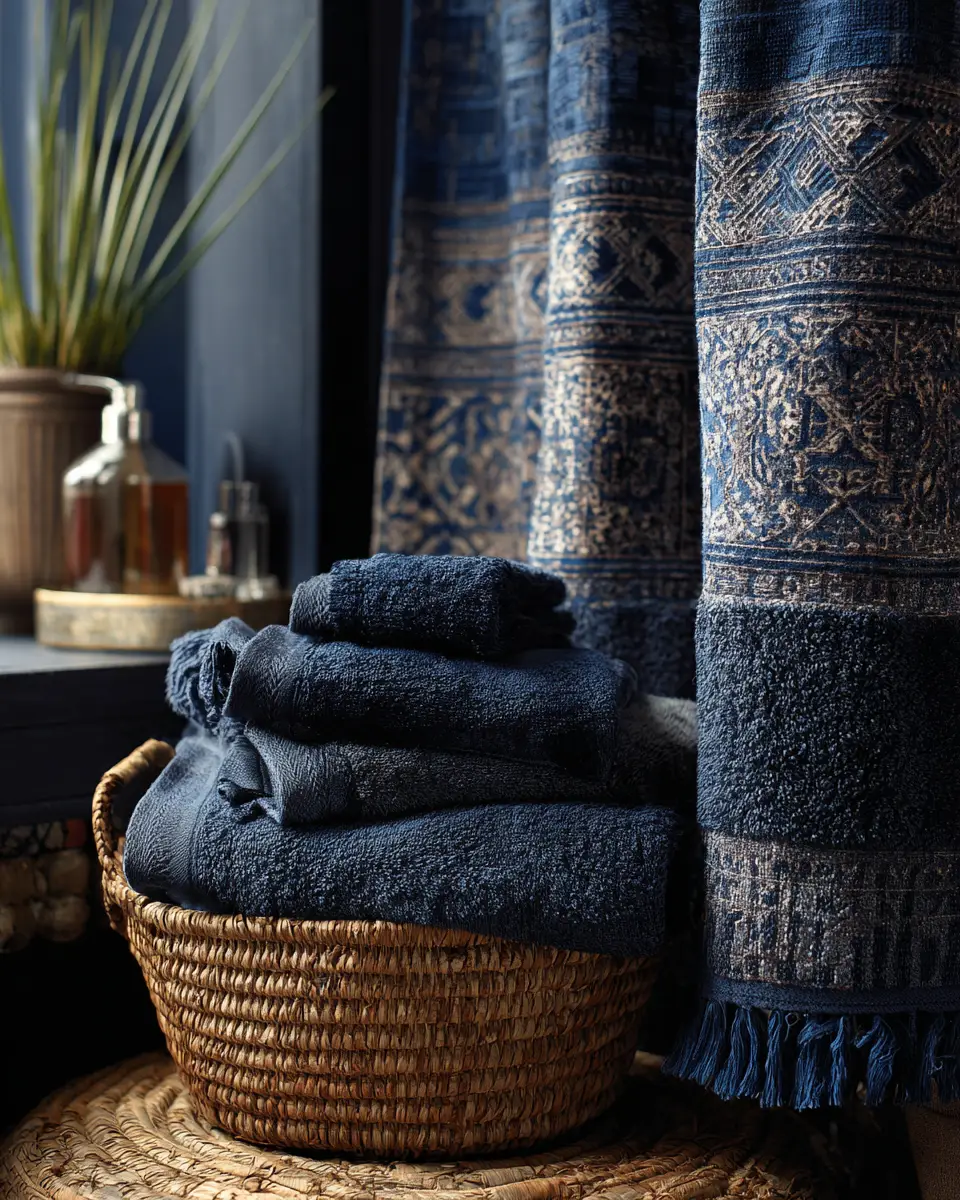 Navy Bathroom Decor Ideas