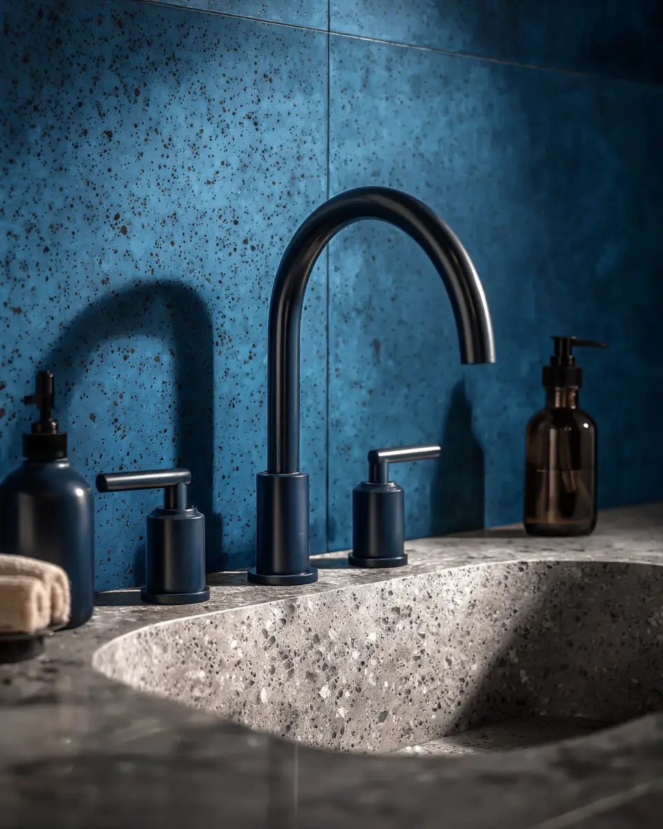 Navy Bathroom Decor Ideas