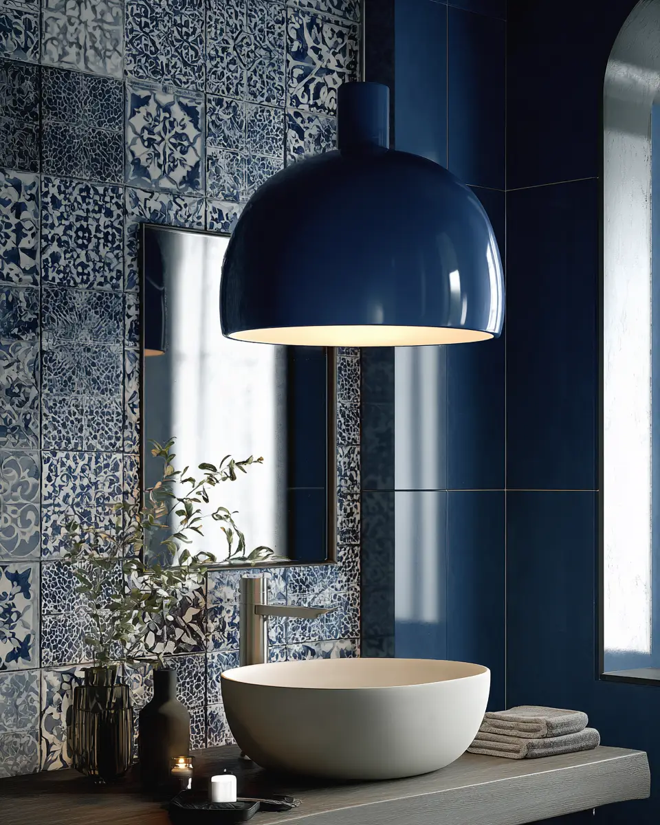 Navy Bathroom Decor Ideas