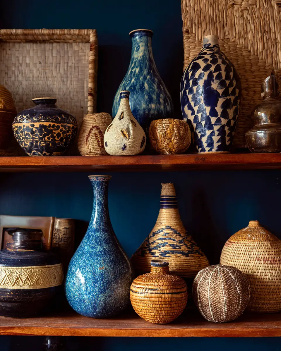 Navy Boho Bedroom Decor Ideas - Featured