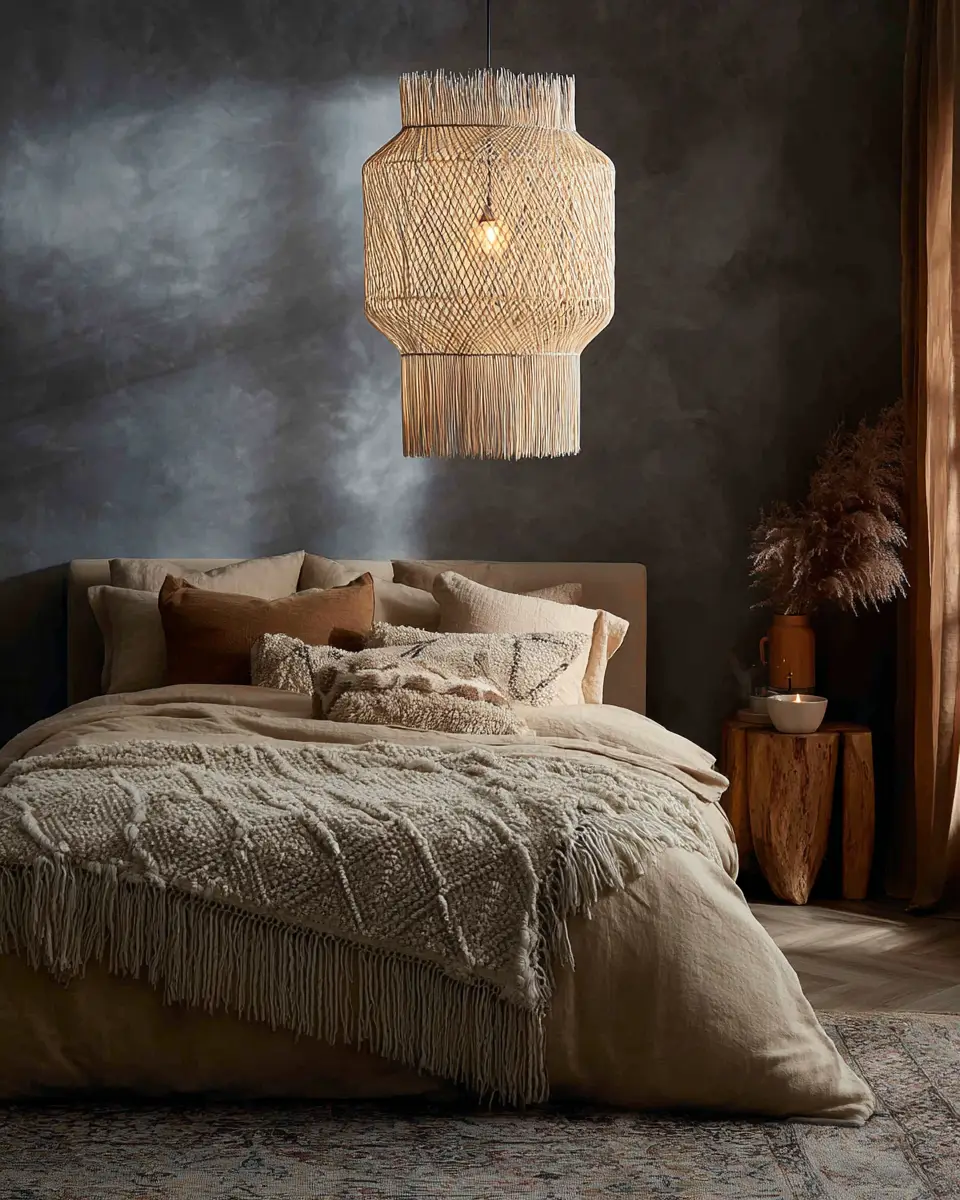 Navy Boho Bedroom Decor Ideas