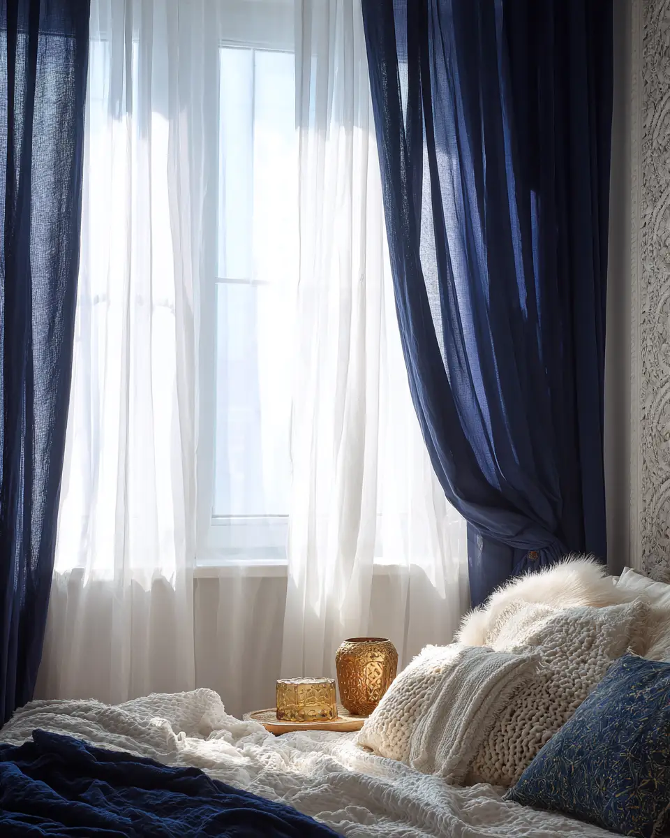 Navy Boho Bedroom Decor Ideas