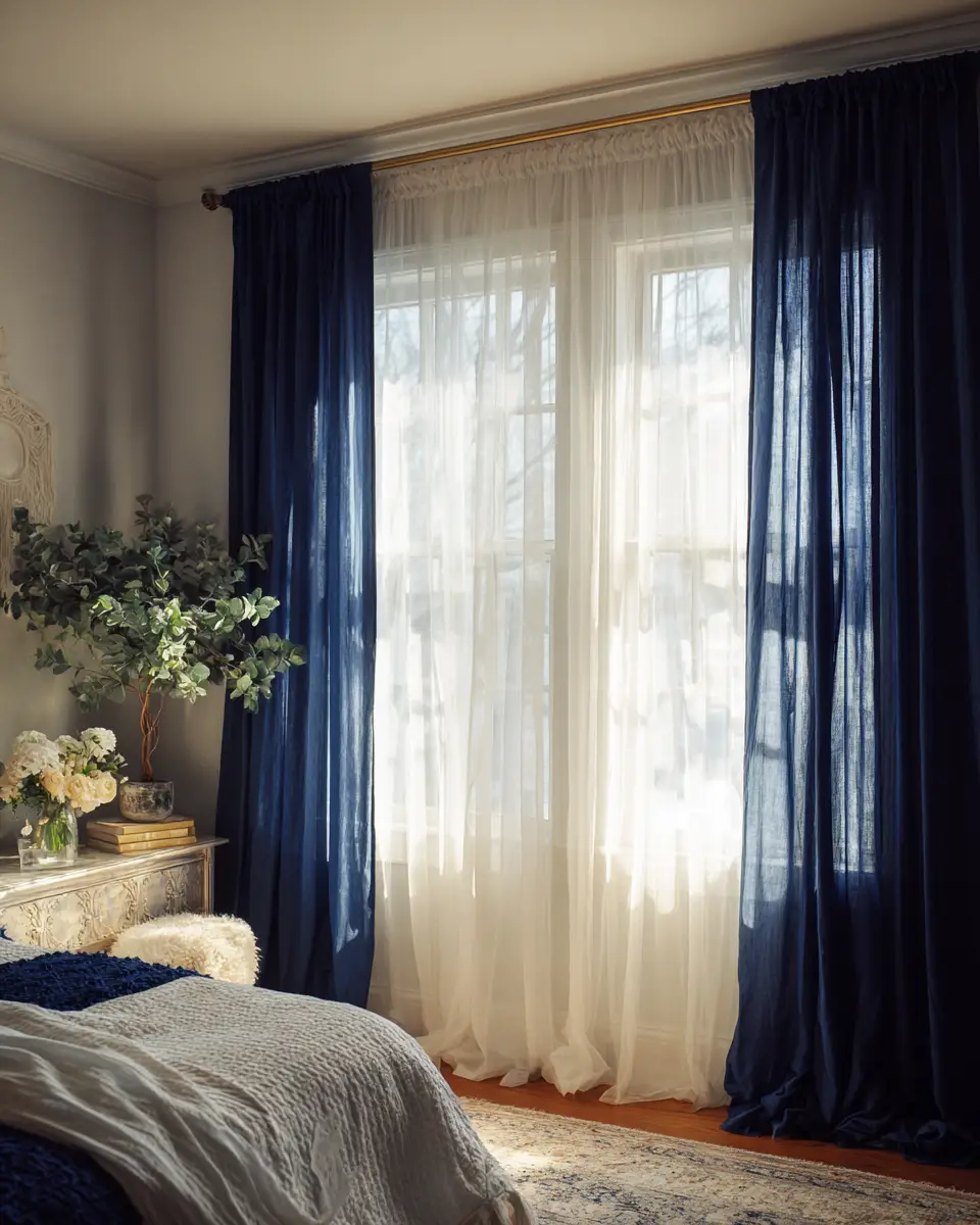 Navy Boho Bedroom Decor Ideas