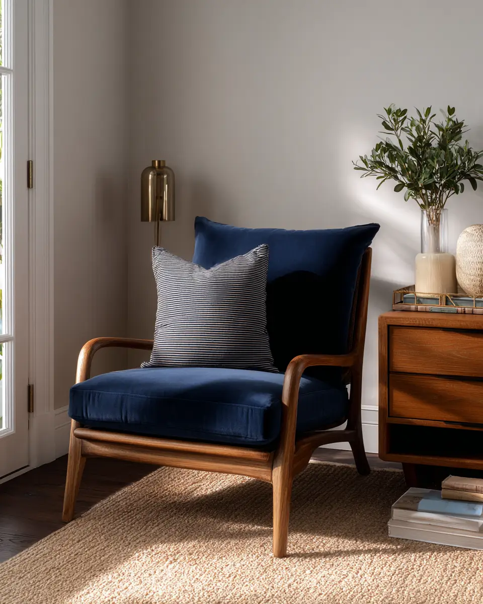 Navy Coastal Bedroom Decor Ideas