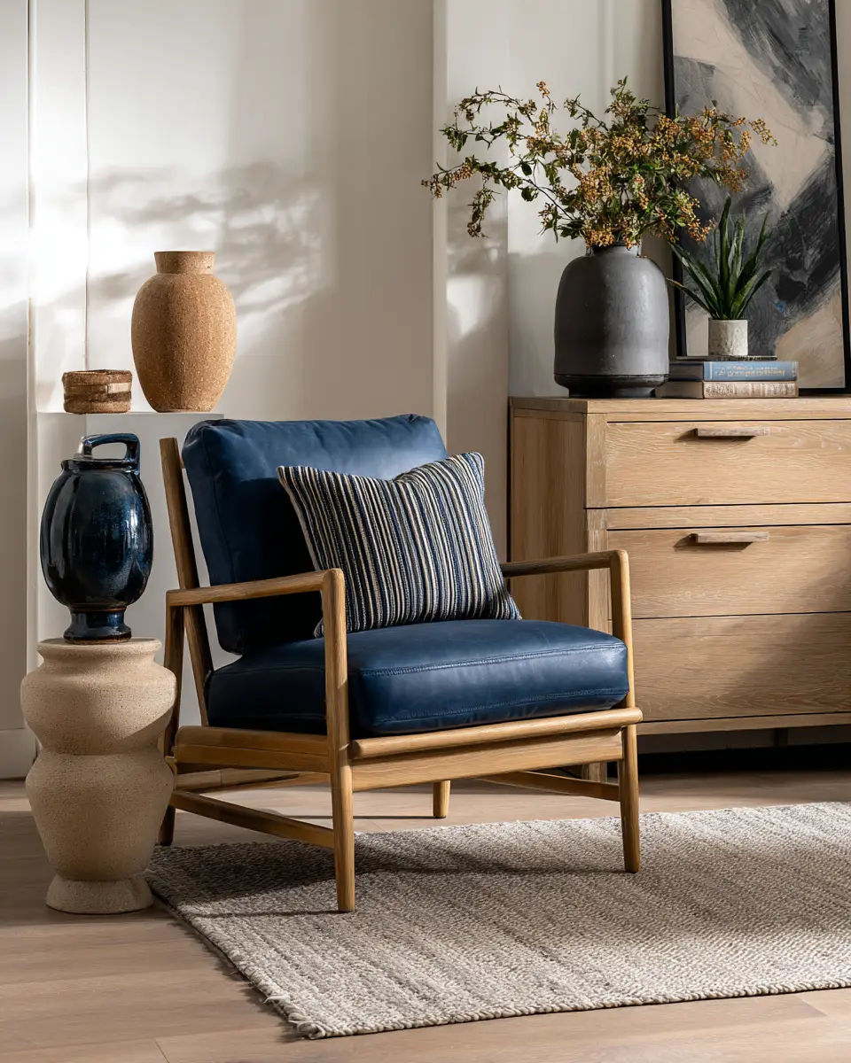 Navy Coastal Bedroom Decor Ideas