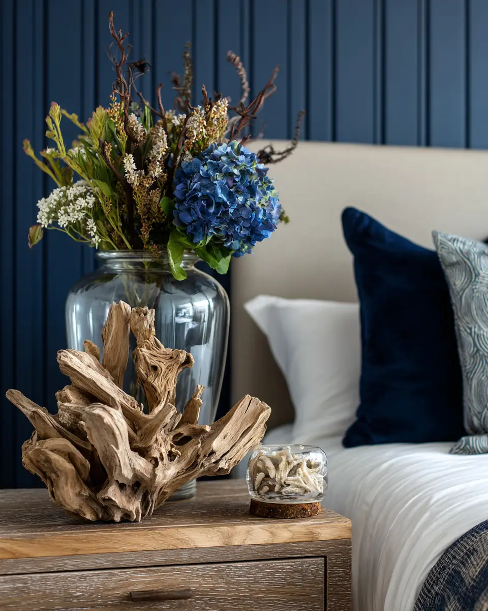 Navy Coastal Bedroom Decor Ideas