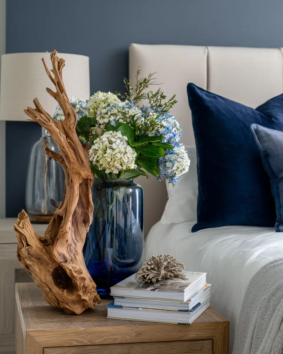 Navy Coastal Bedroom Decor Ideas