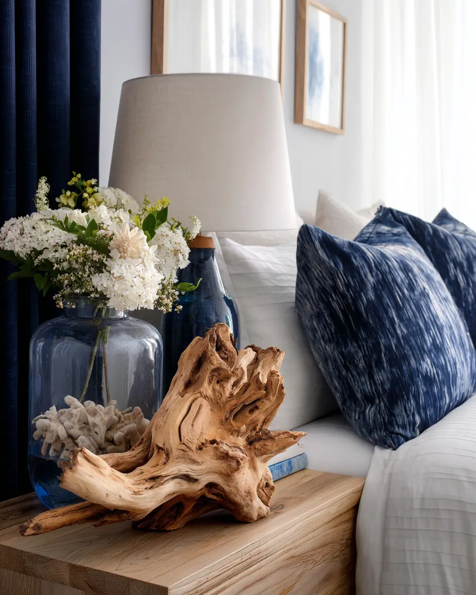 Navy Coastal Bedroom Decor Ideas