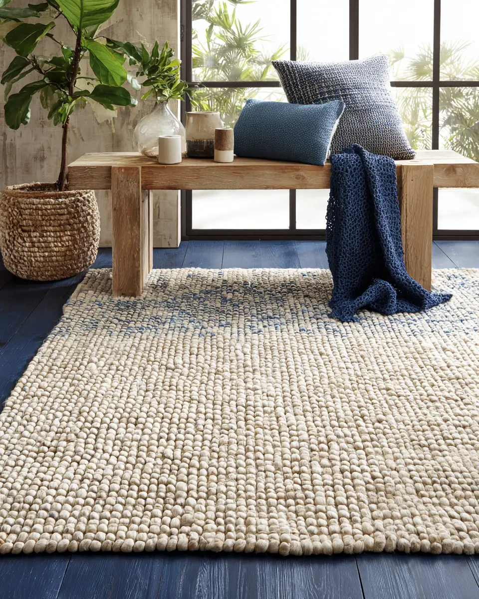 Navy Coastal Entryway Decor Ideas