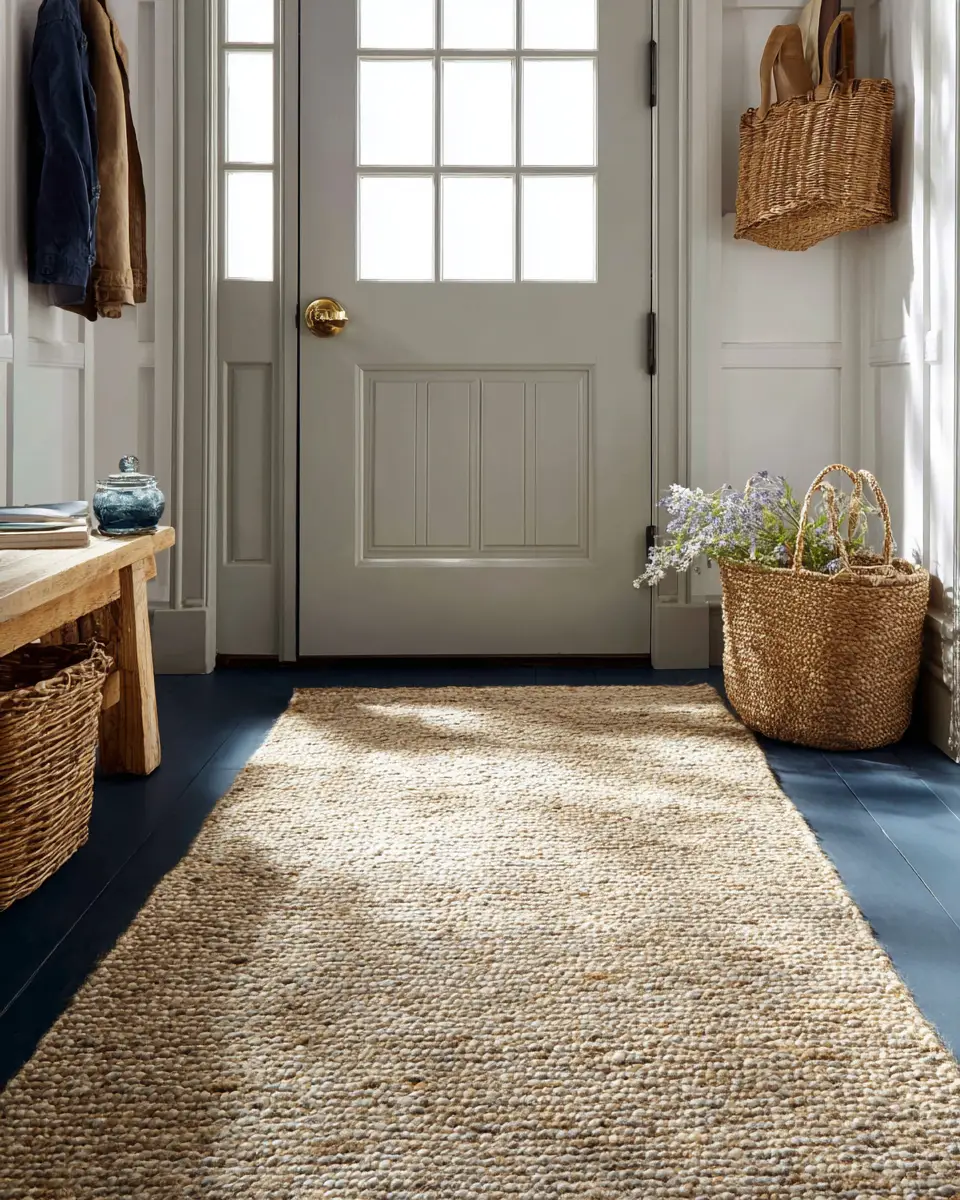 Navy Coastal Entryway Decor Ideas