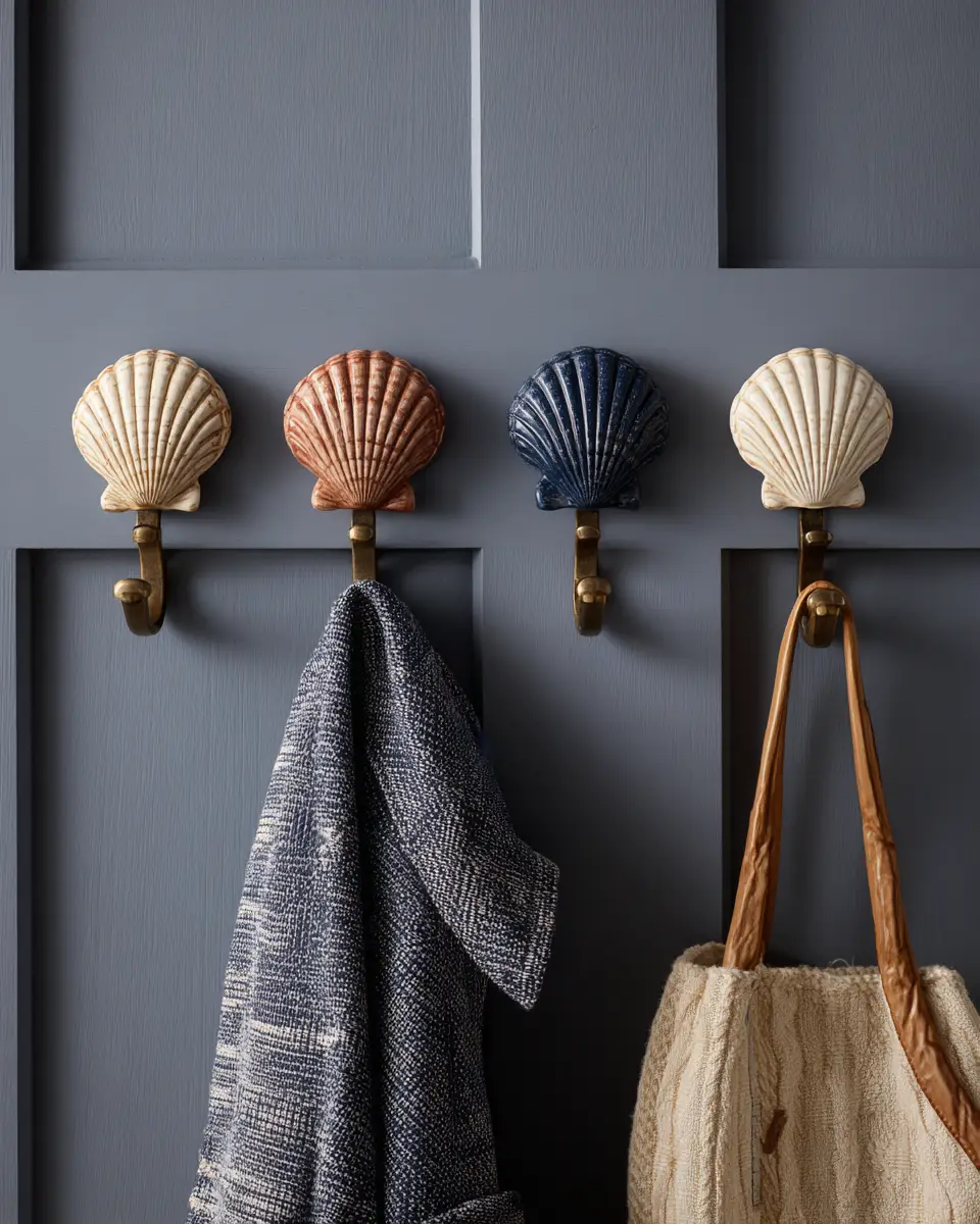 Navy Coastal Entryway Decor Ideas