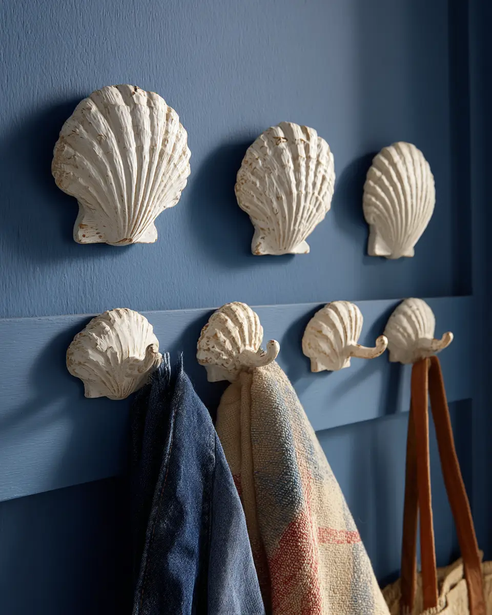 Navy Coastal Entryway Decor Ideas