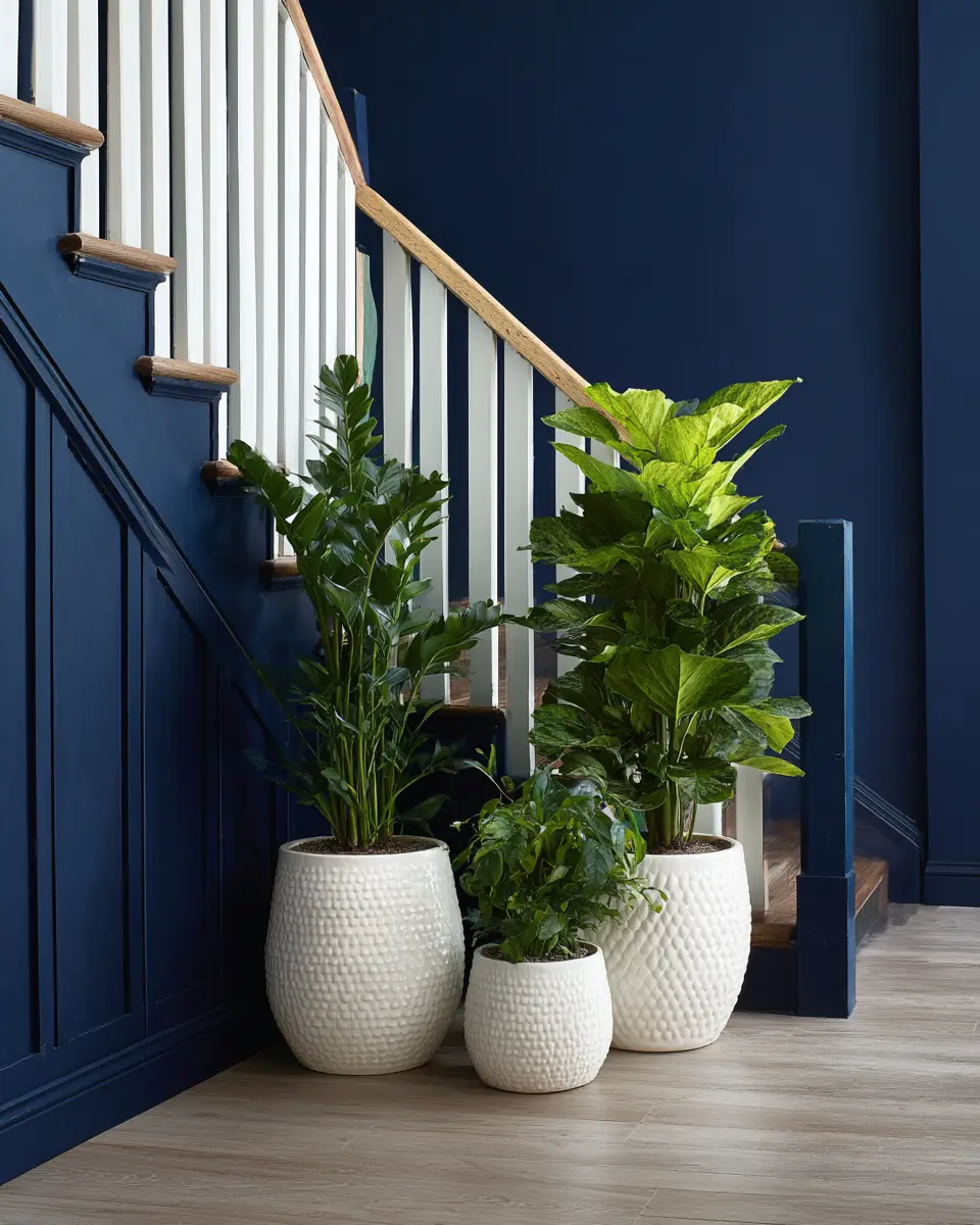 Navy Coastal Entryway Decor Ideas