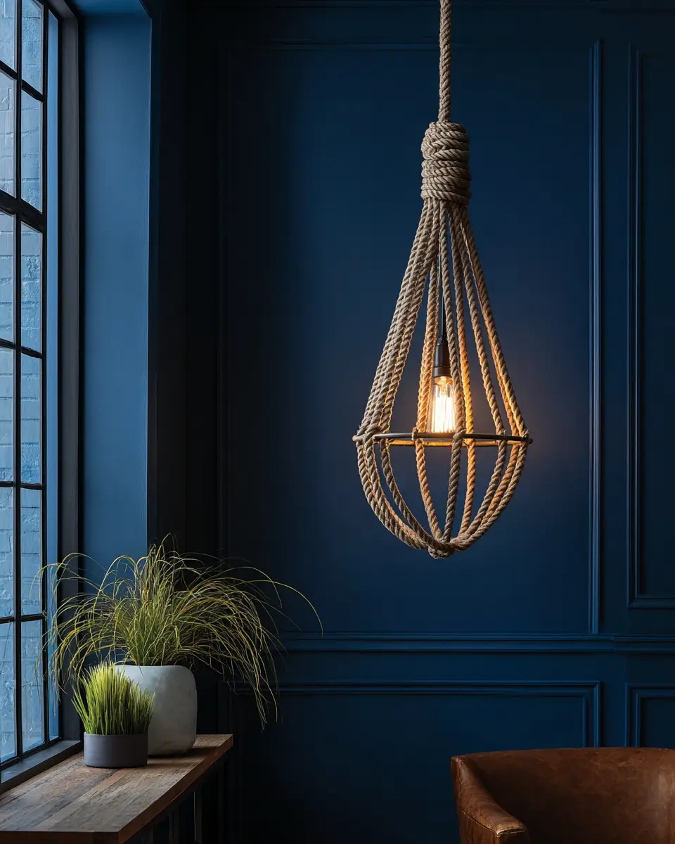 Navy Coastal Entryway Decor Ideas