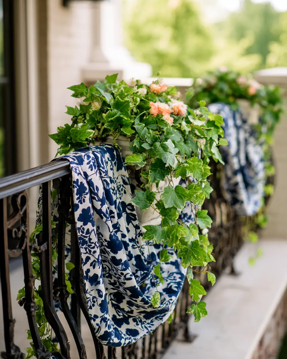 Navy Farmhouse Balcony Decor Ideas