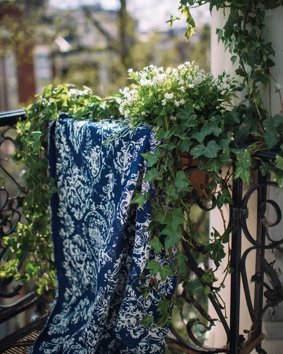 Navy Farmhouse Balcony Decor Ideas