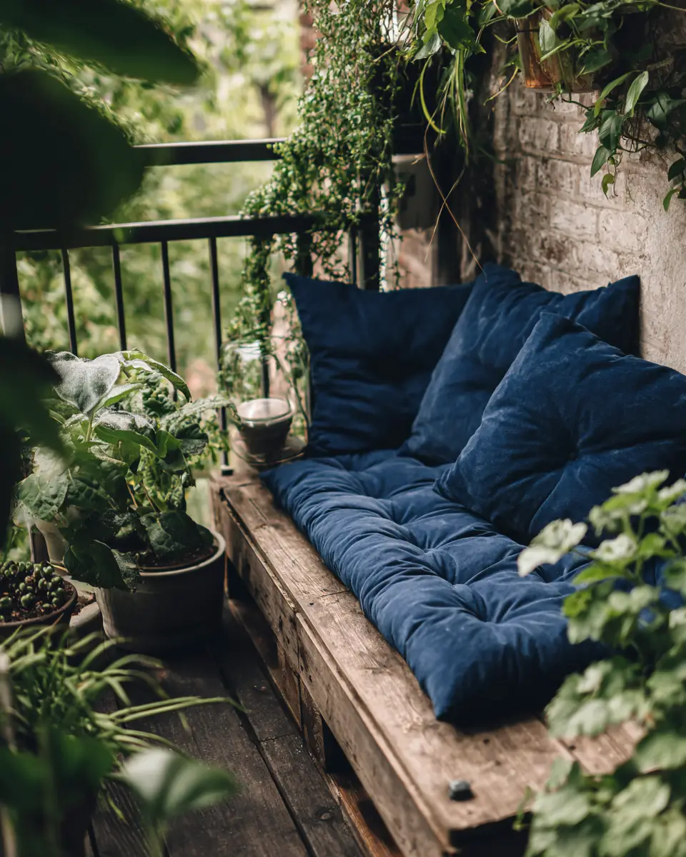 Navy Farmhouse Balcony Decor Ideas