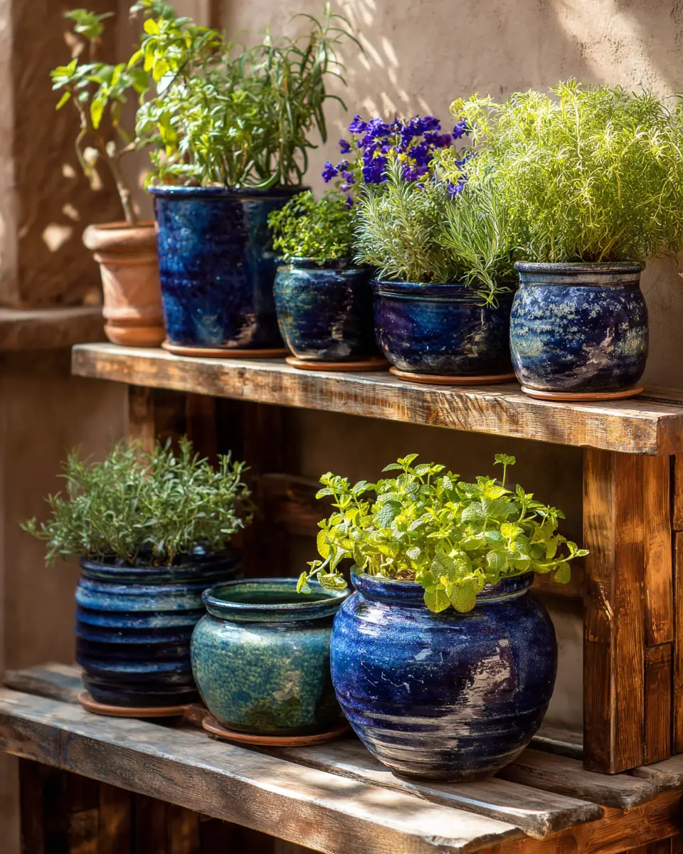 Navy Farmhouse Balcony Decor Ideas