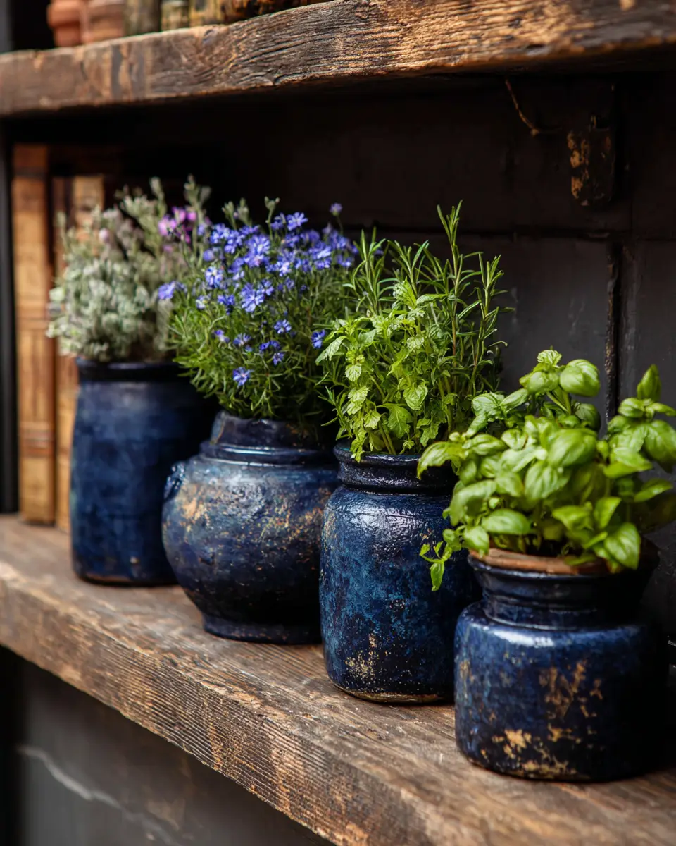 Navy Farmhouse Balcony Decor Ideas