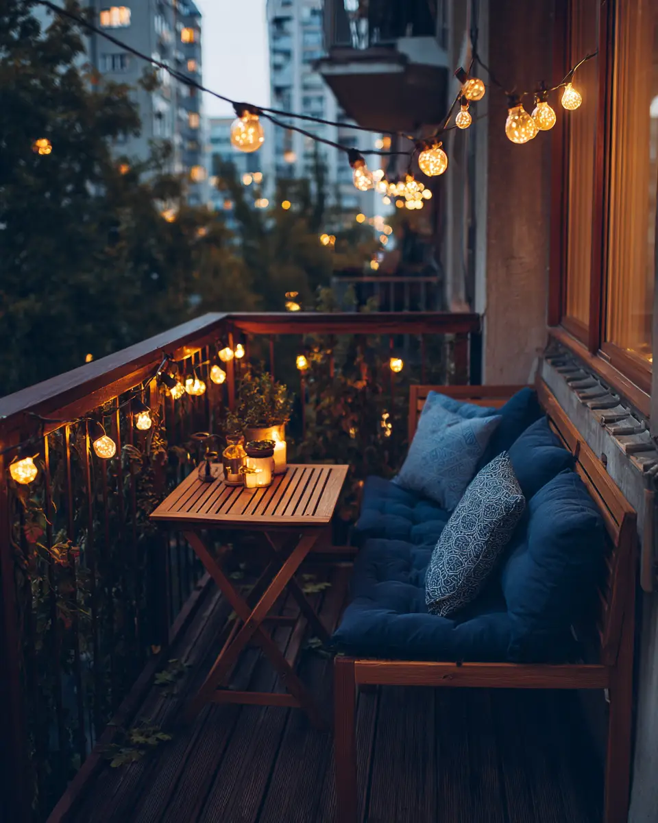 Navy Farmhouse Balcony Decor Ideas