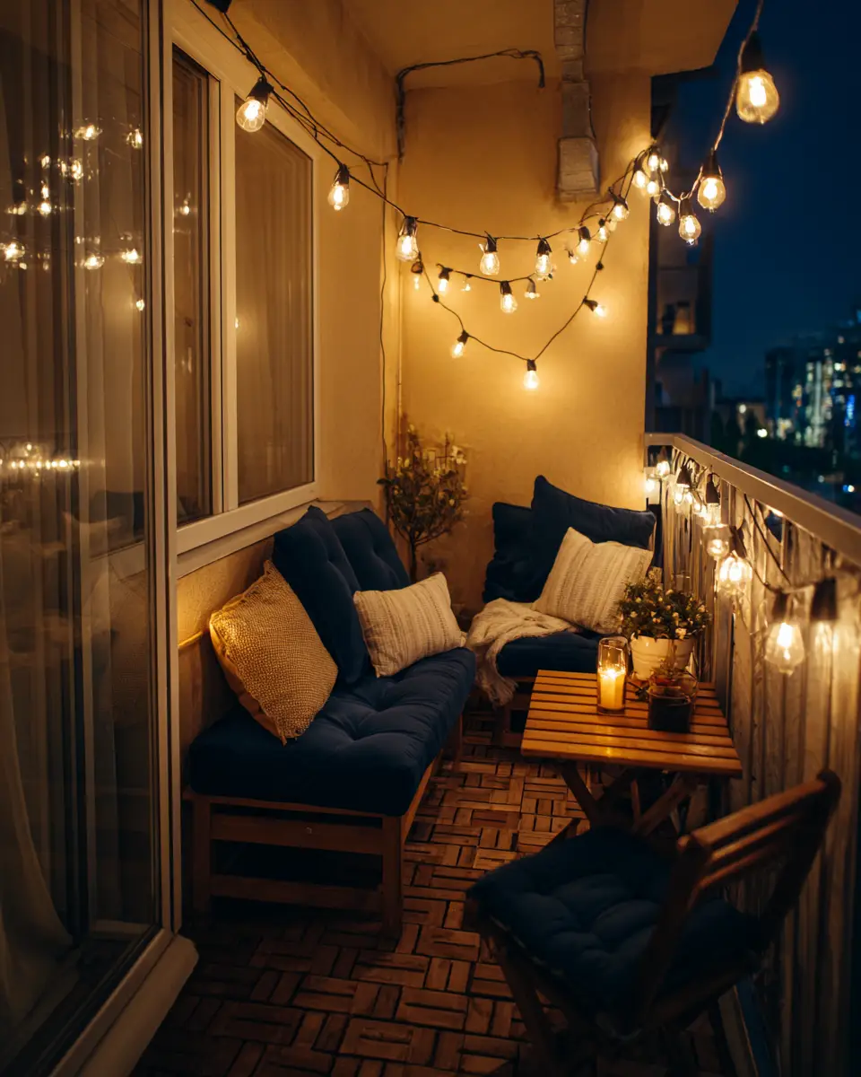 Navy Farmhouse Balcony Decor Ideas