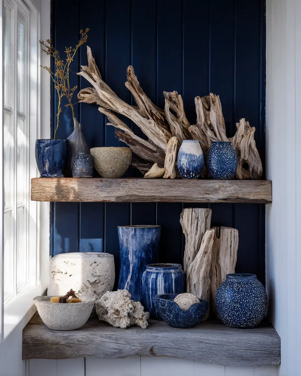 Navy Farmhouse Balcony Decor Ideas