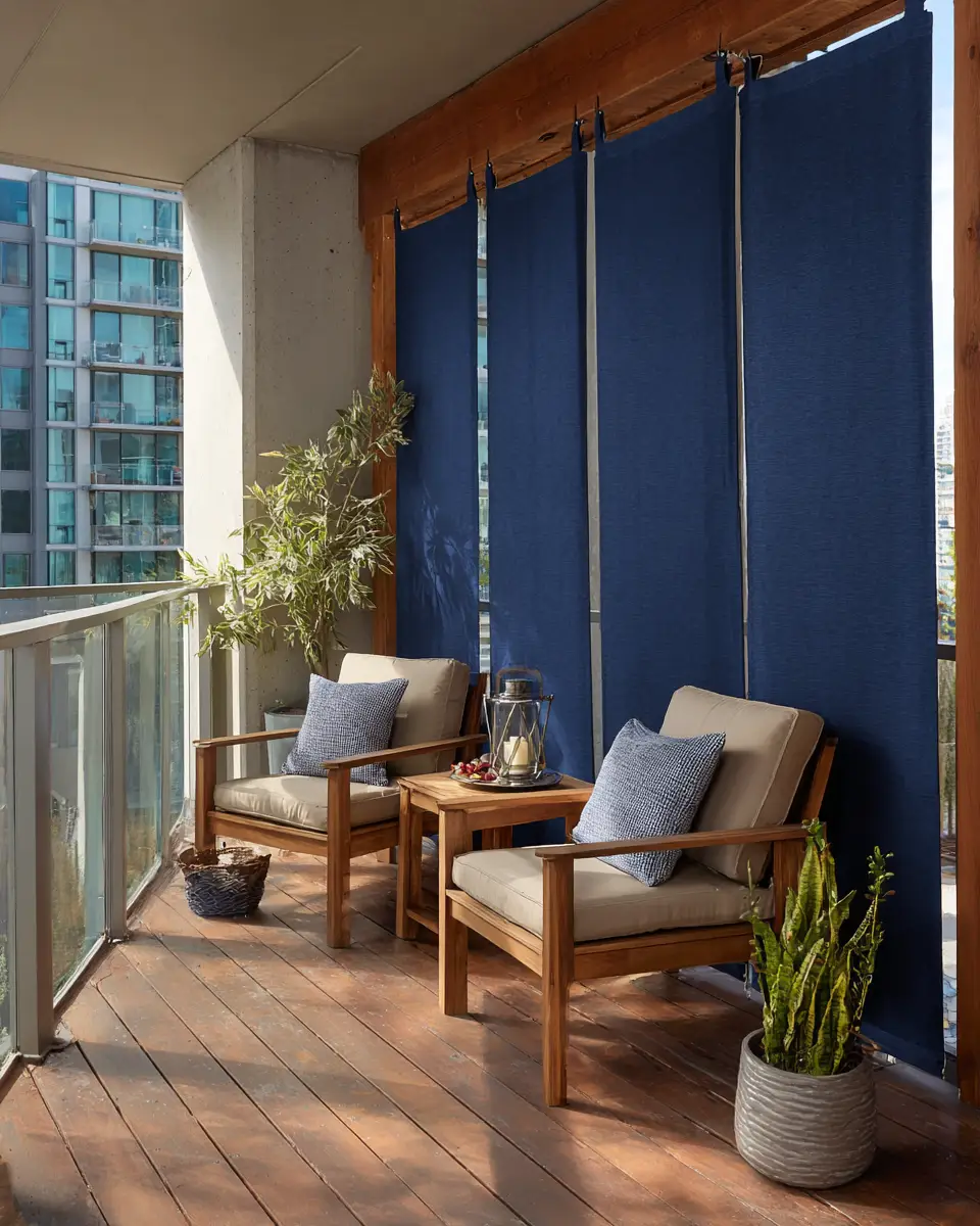 Navy Farmhouse Balcony Decor Ideas