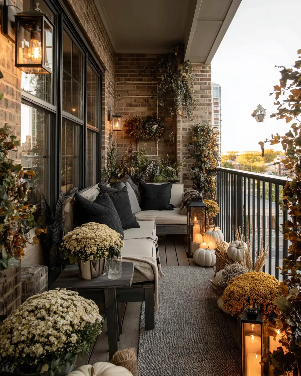 Navy Farmhouse Balcony Decor Ideas