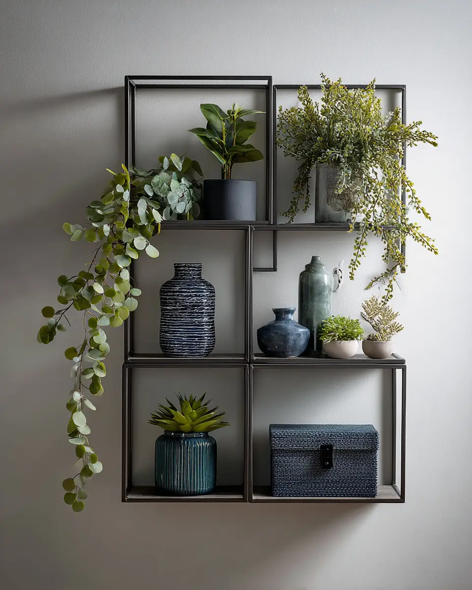 Navy Industrial Bedroom Decor Ideas