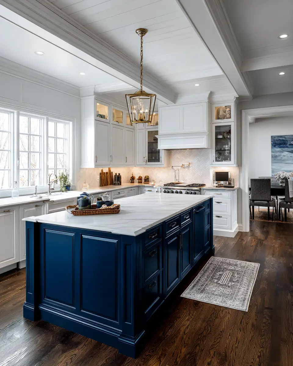 Navy Kitchen Decor Ideas