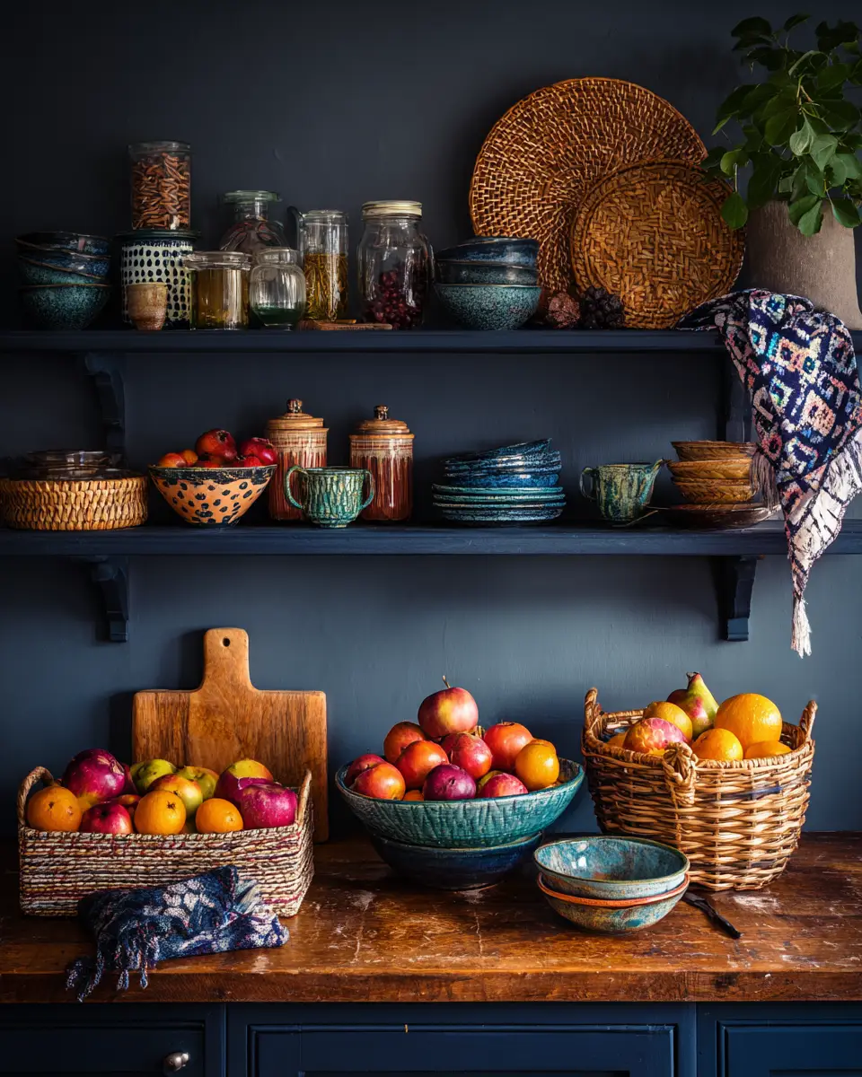 Navy Kitchen Decor Ideas