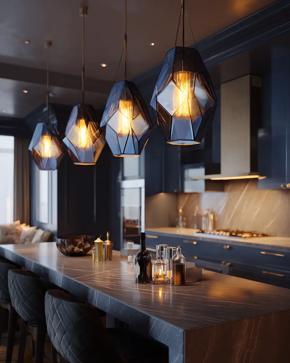 Navy Kitchen Decor Ideas