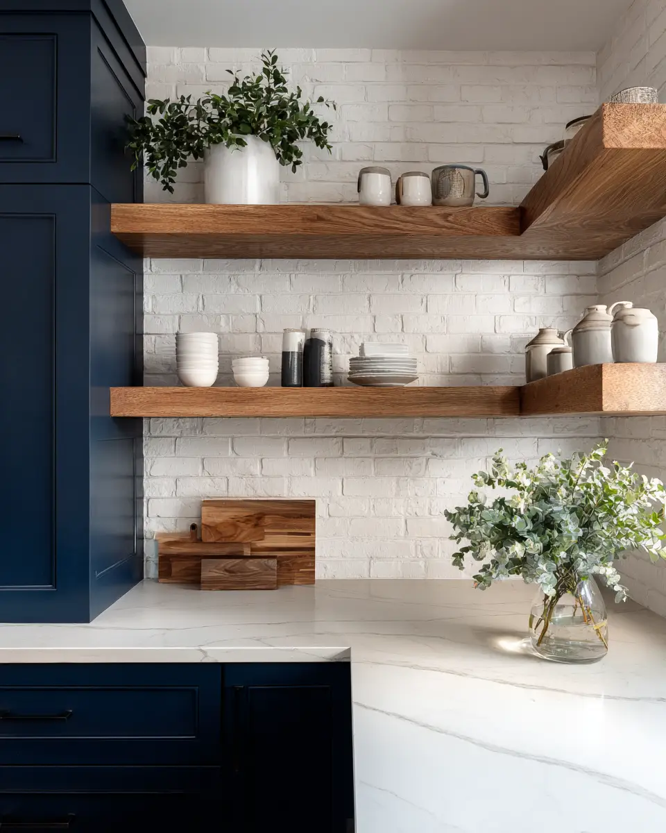 Navy Kitchen Decor Ideas