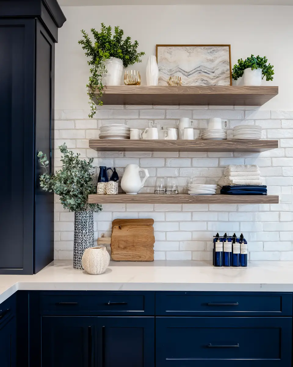 Navy Kitchen Decor Ideas
