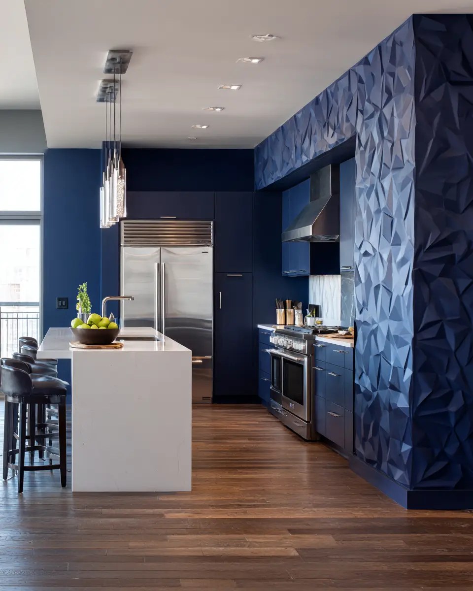 Navy Kitchen Decor Ideas
