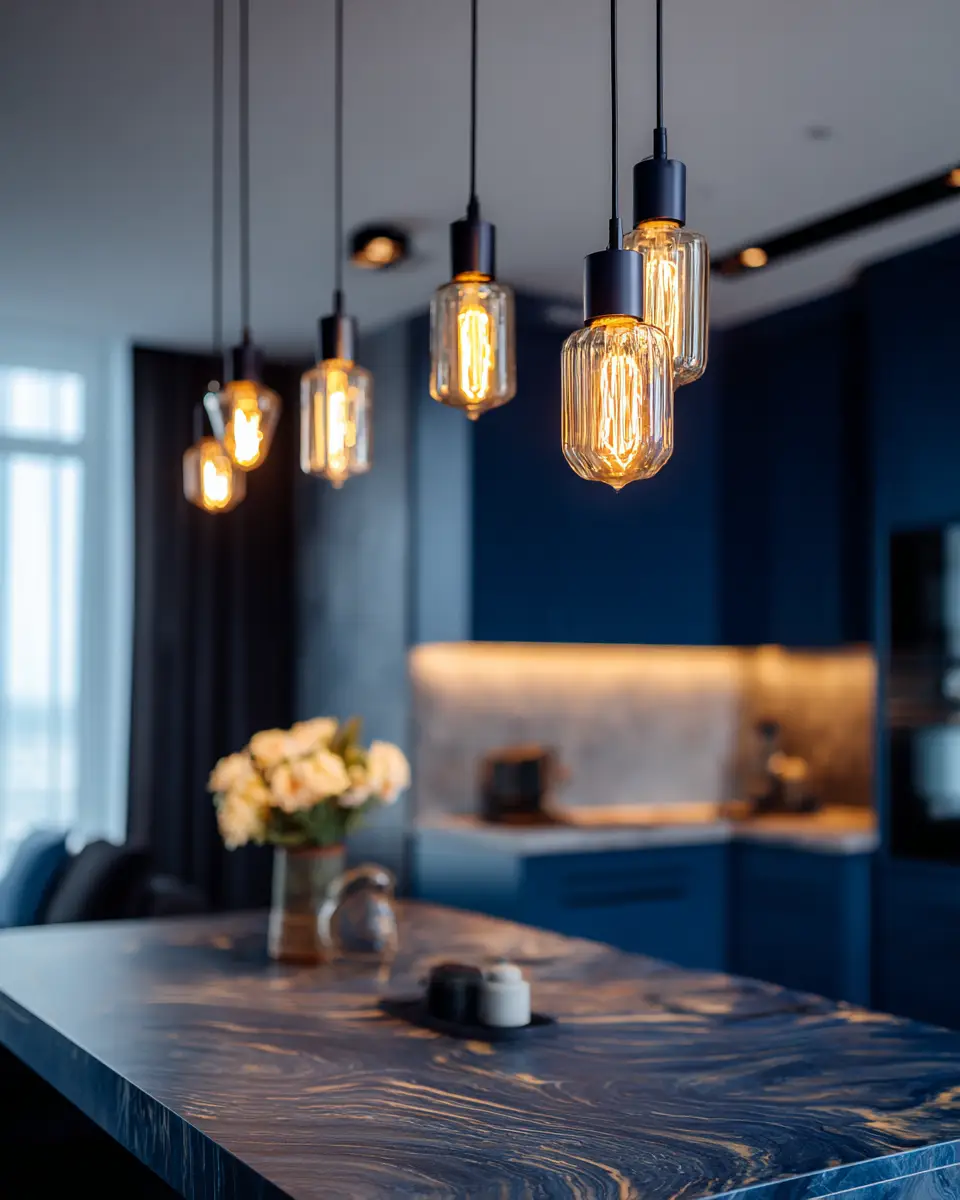 Navy Kitchen Decor Ideas