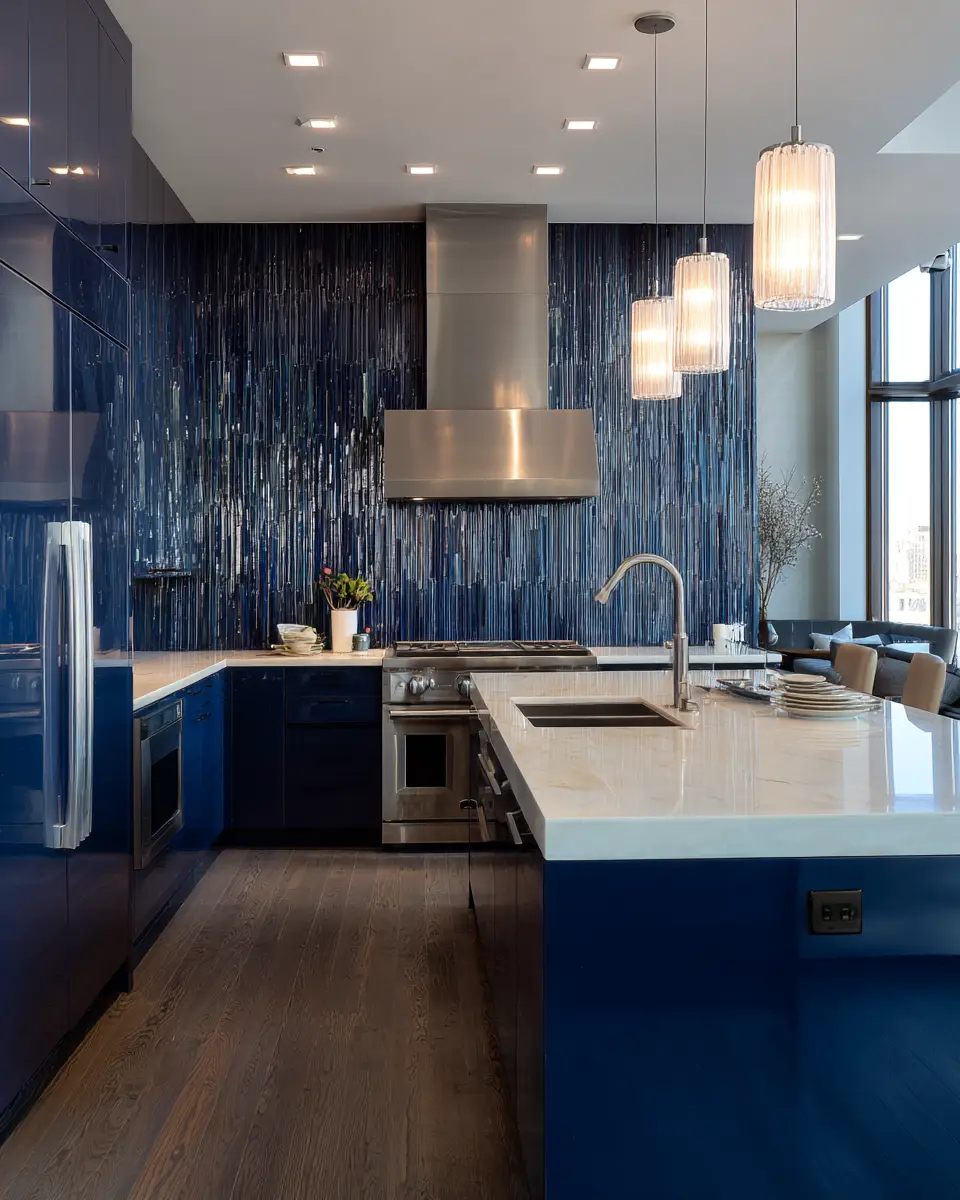 Navy Kitchen Decor Ideas