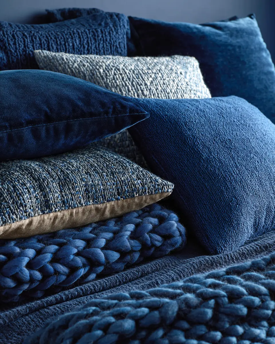 Navy Minimalist Bedroom Decor Ideas