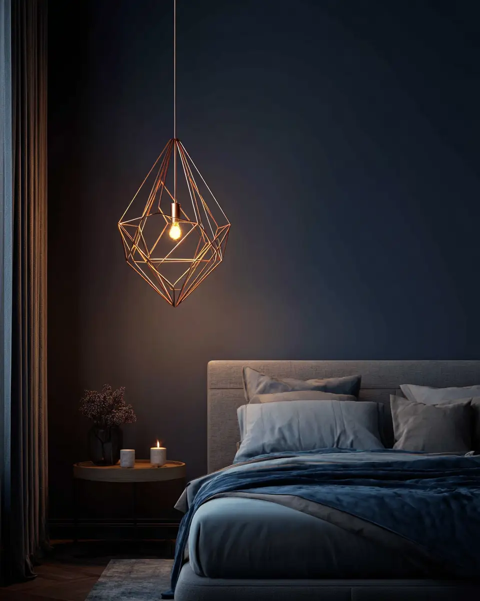 Navy Minimalist Bedroom Decor Ideas