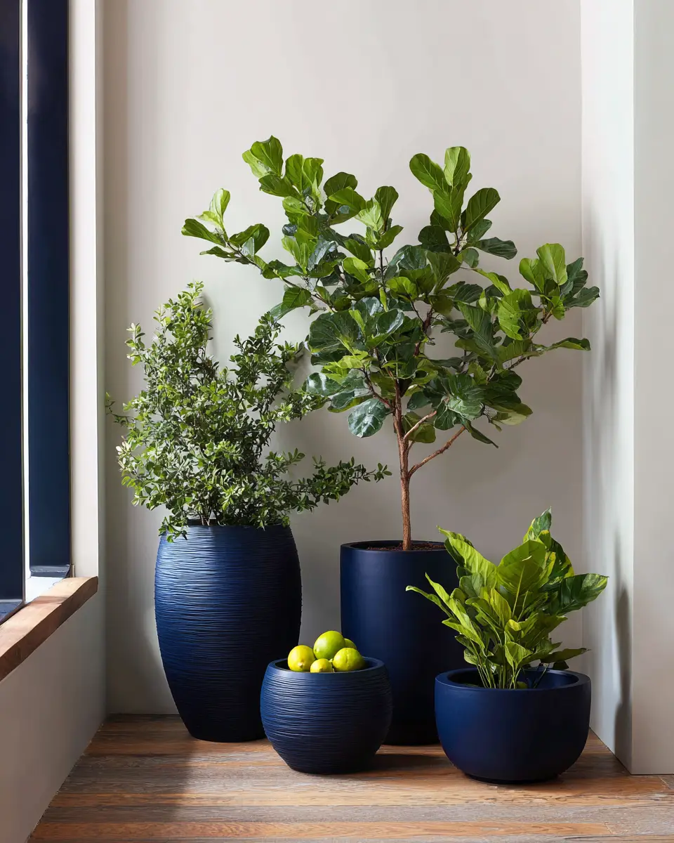 Navy Modern Nursery Decor Ideas