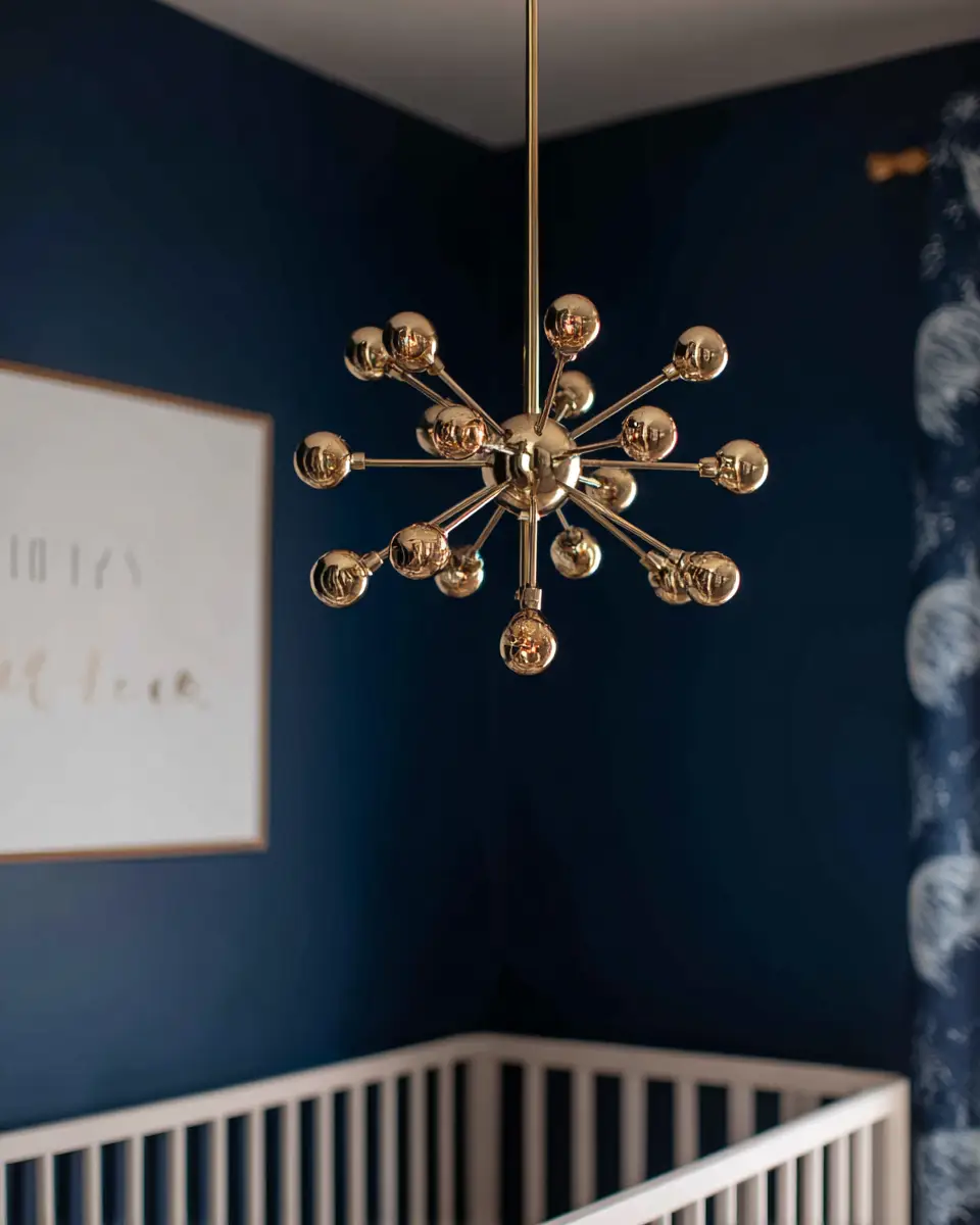 Navy Modern Nursery Decor Ideas