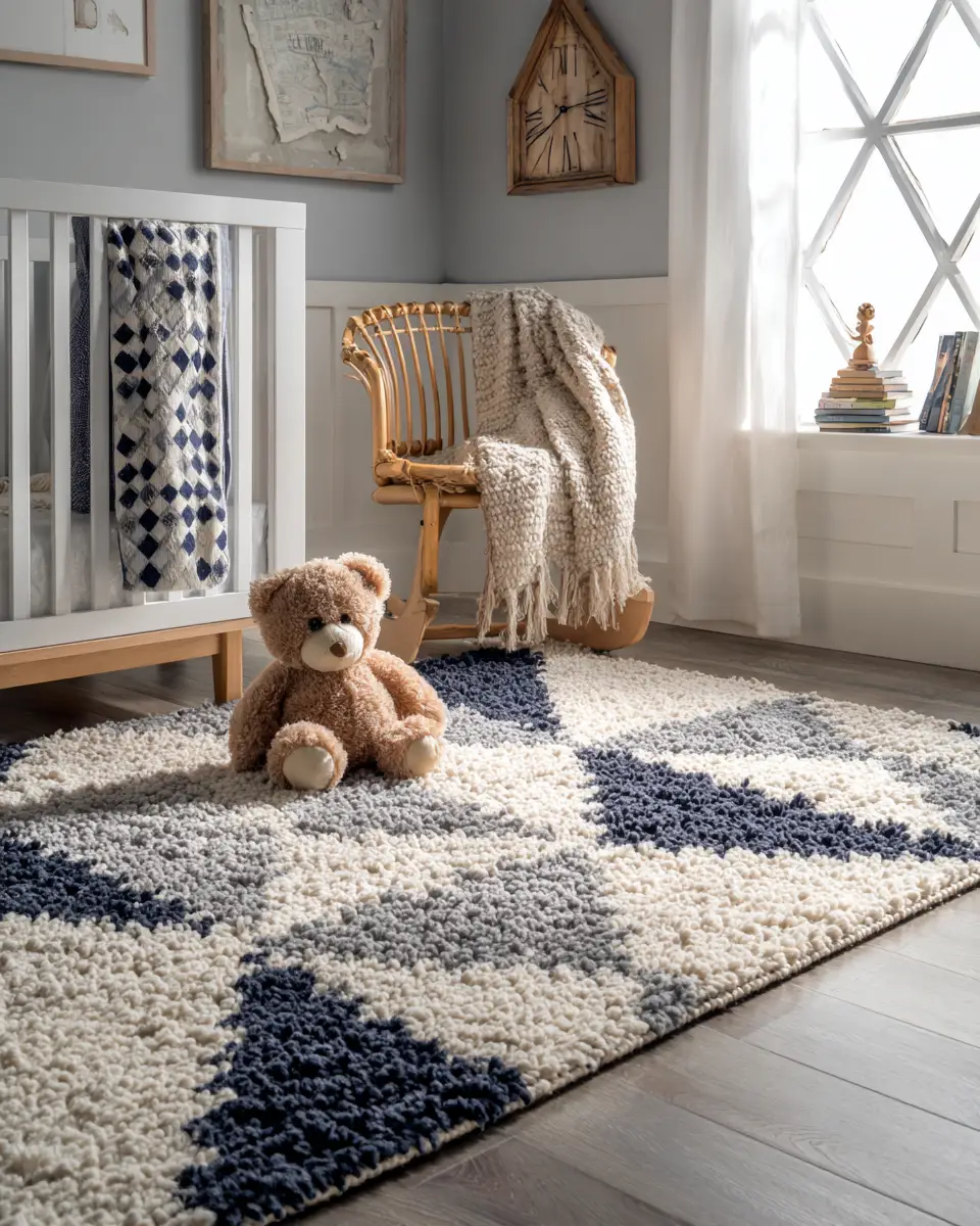 Navy Modern Nursery Decor Ideas