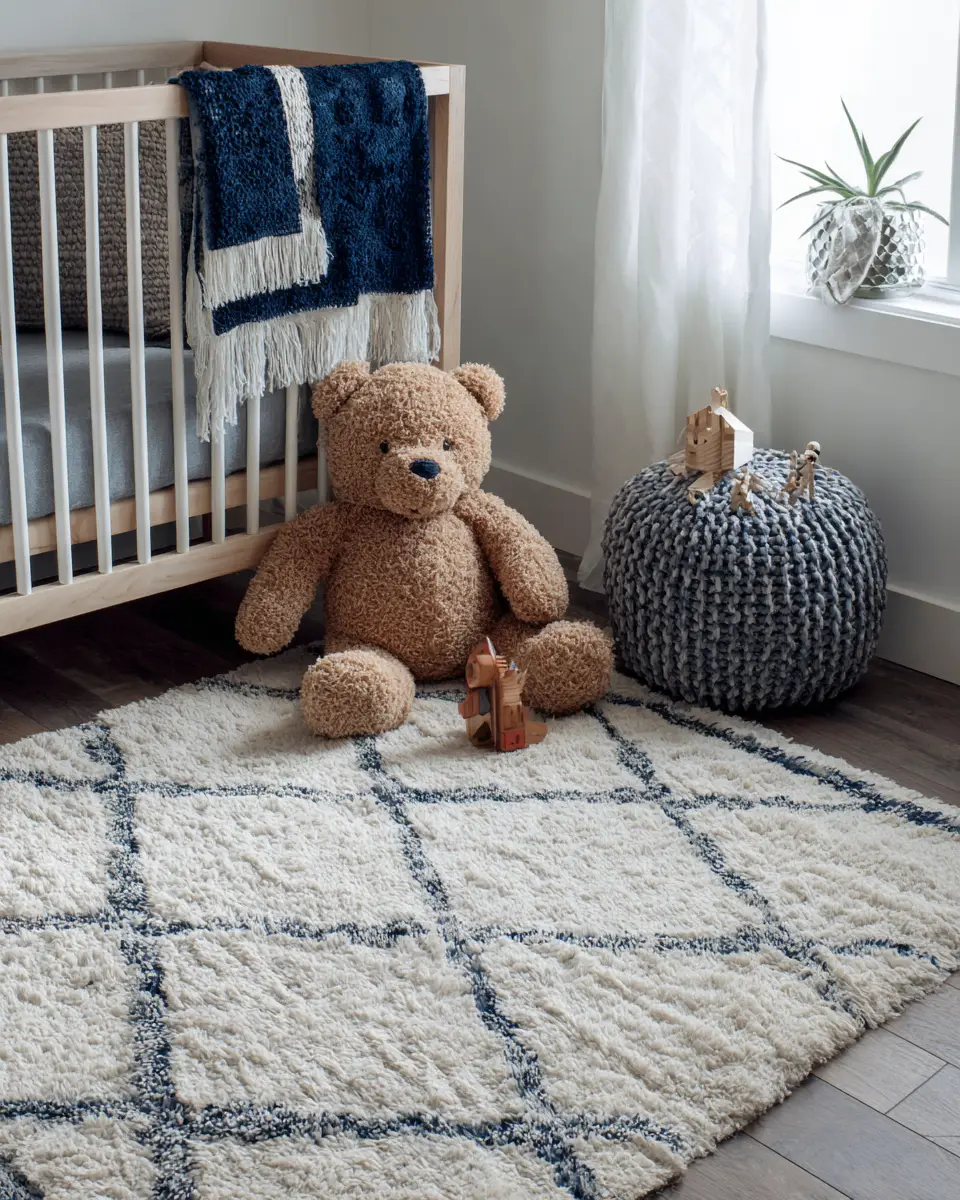 Navy Modern Nursery Decor Ideas