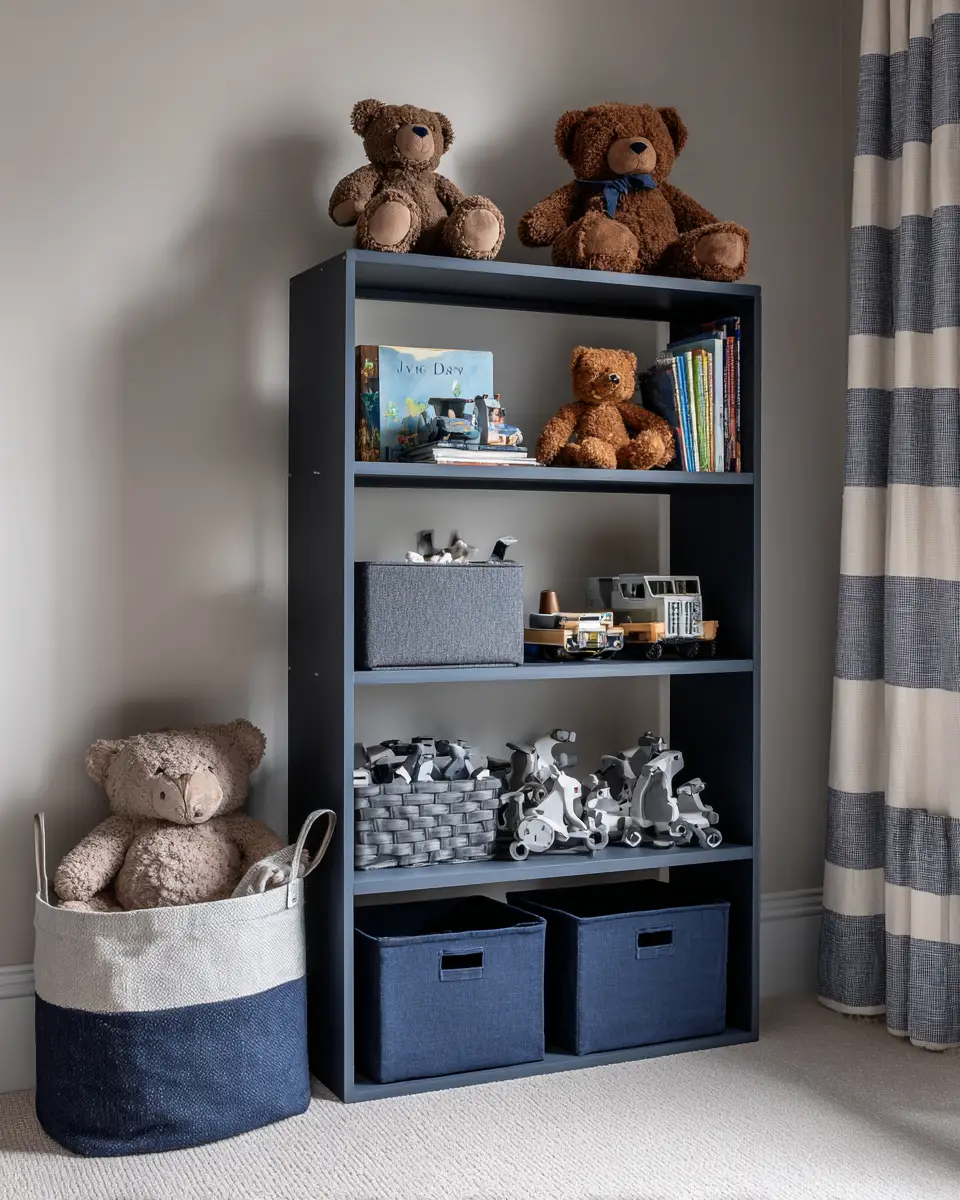 Navy Modern Nursery Decor Ideas