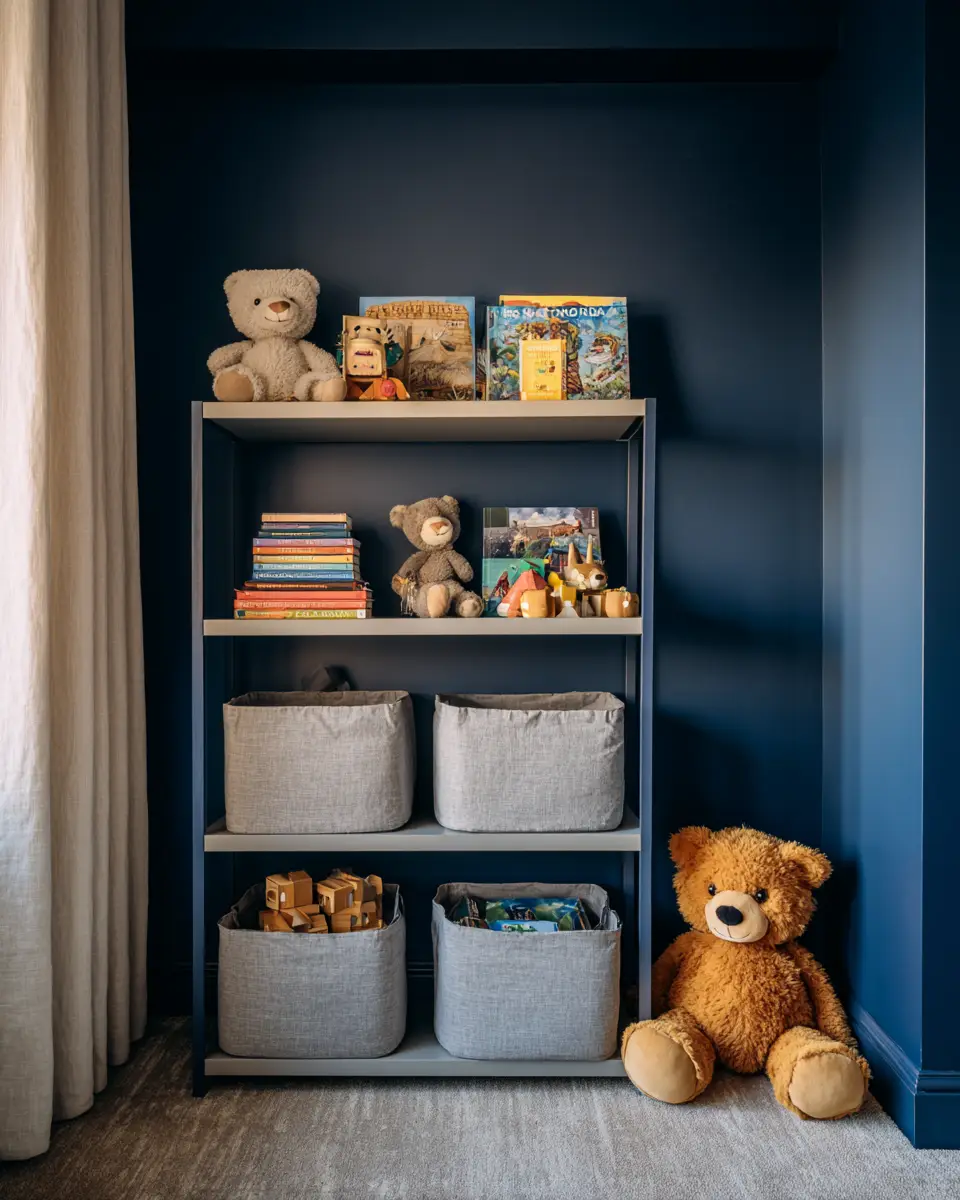 Navy Modern Nursery Decor Ideas