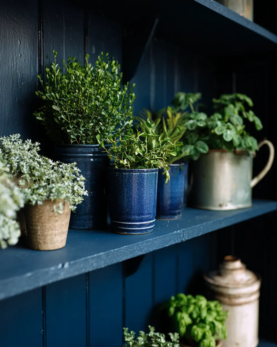 Navy Rustic Garage Decor Ideas