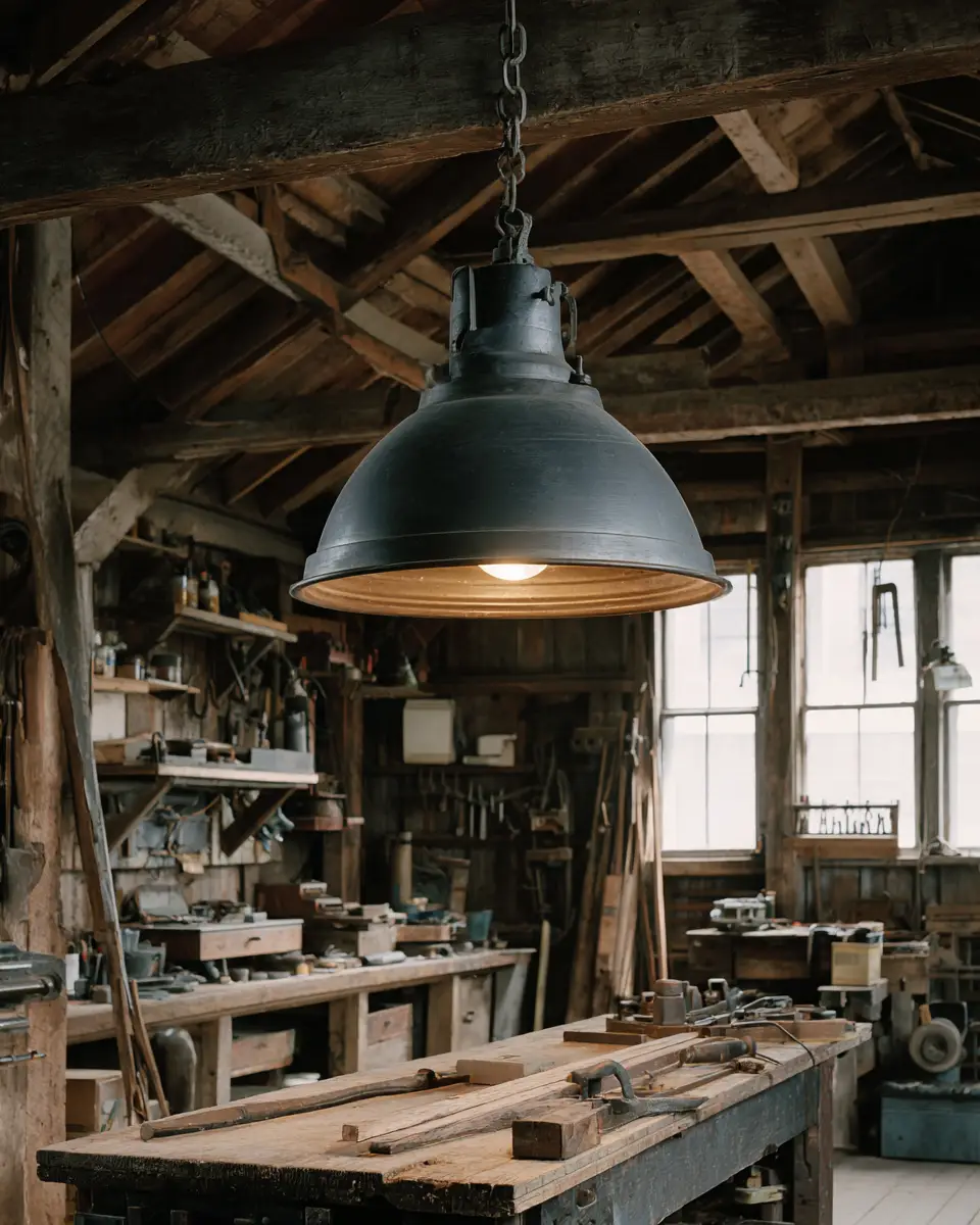 Navy Rustic Garage Decor Ideas