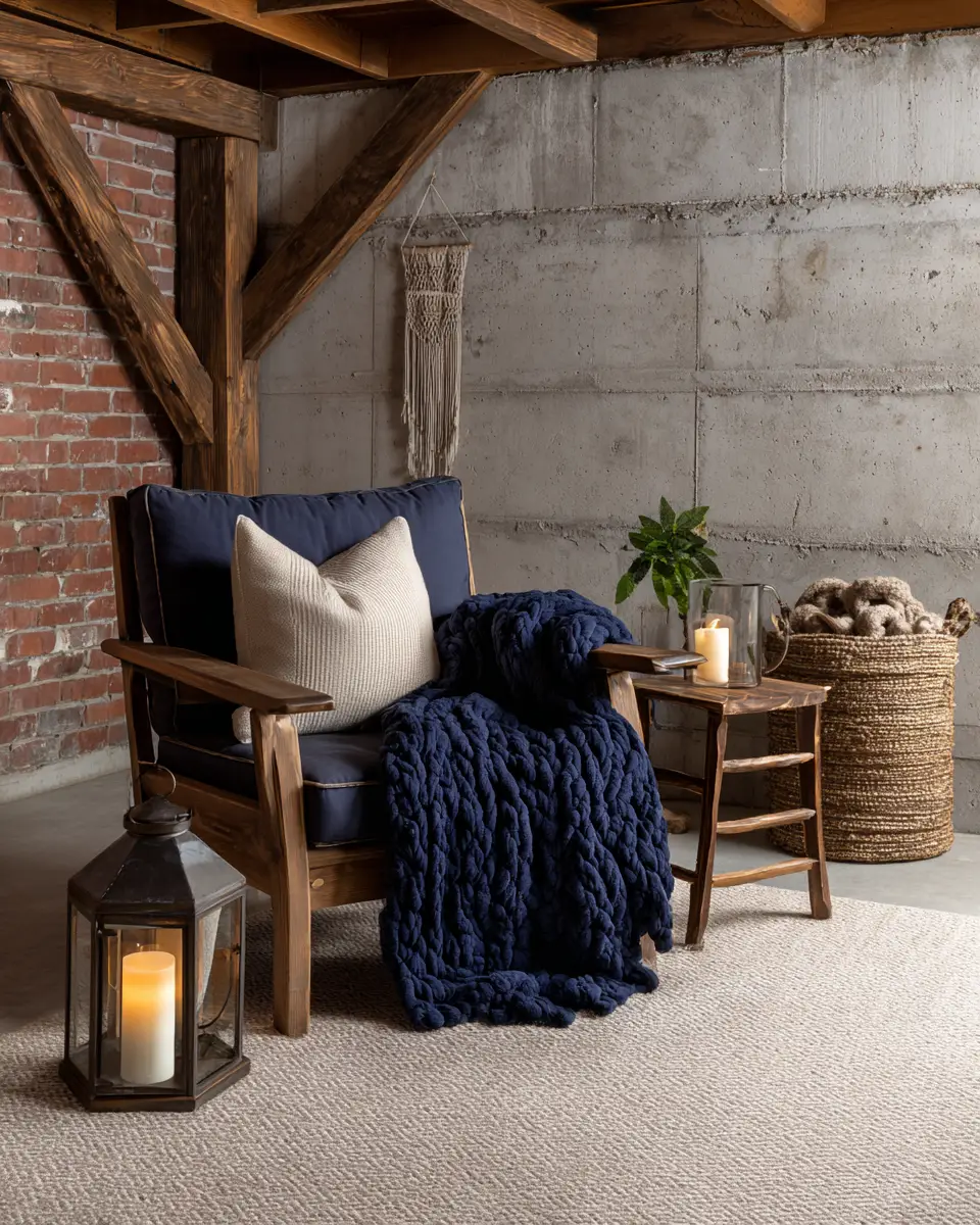 Navy Rustic Garage Decor Ideas