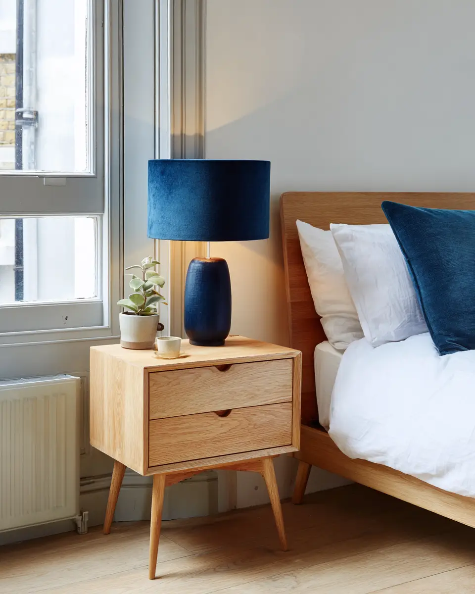 Navy Scandinavian Bedroom Decor Ideas